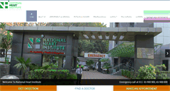 Desktop Screenshot of nationalheartinstitute.com